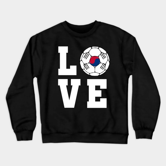 South Korea Football Crewneck Sweatshirt by footballomatic